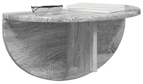 Falpolc Falra szerelhető Szürke Sonoma 48 x 24 x 24 cm Faanyag