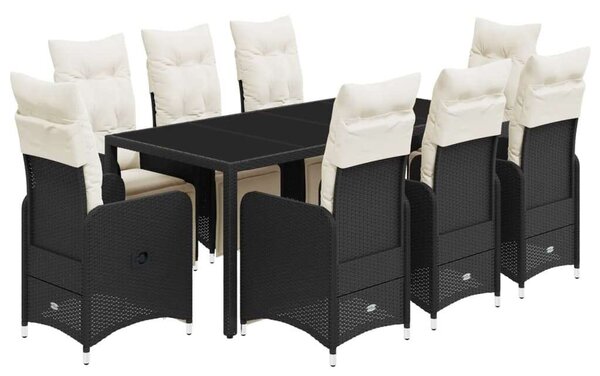 VidaXL 8 Személyes Polyrattan Kerti Bútor