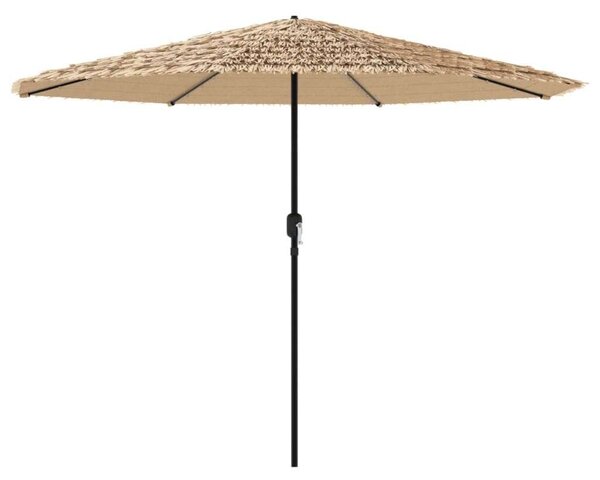 VidaXL Kerti Napernyő - Barna - 324cm LED-es