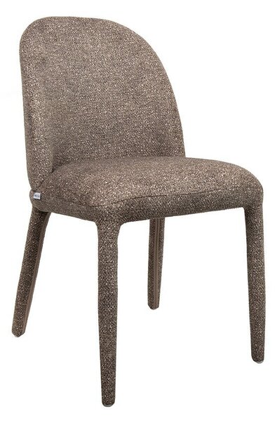 King Home TUYA szék barna poliészter kárpitozott ergonomikus