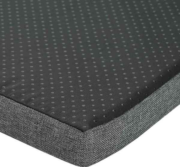 Előtér pad párnával Beton Szürke 63 x 38 x 40 cm