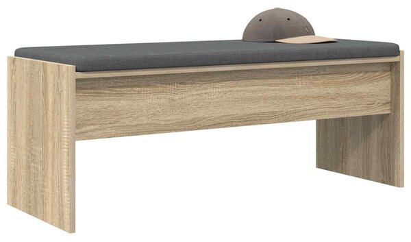Előtér pad párnával Sonoma tölgy 103 x 38 x 40 cm