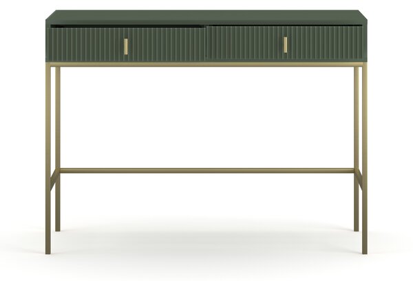 Fésülködőasztal Magara 2S (füstzöld + arany)