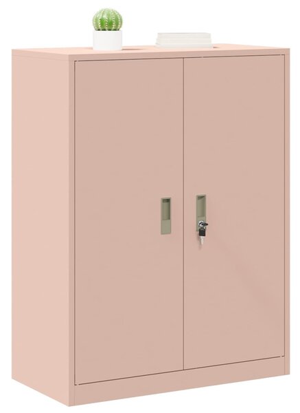 Tárolószekrény Rózsaszín 80 x 40 x 105 cm Acél