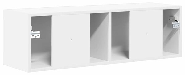 TV Fali Szekrény 98 x 31 x 29,5 cm Fehér Szerelt Fa