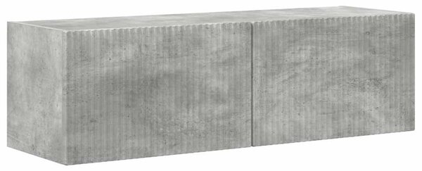 TV Fali Szekrény 2 pcs Beton 98 x 31 x 29,5 cm Faanyag