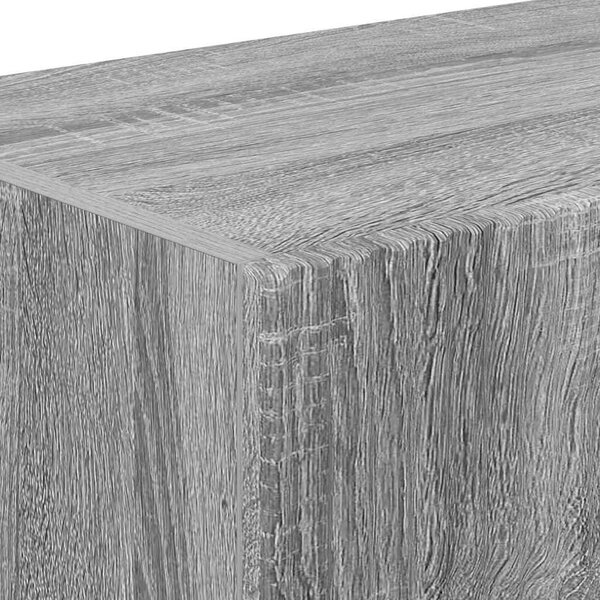 TV Fali Szekrény Szürke Sonoma 98 x 31 x 29,5 cm Faanyag