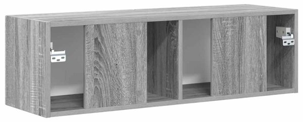 TV Fali Szekrény Szürke Sonoma 98 x 31 x 29,5 cm Faanyag