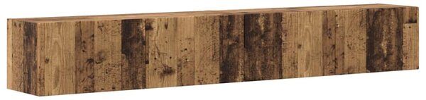 TV Fali Szekrény 2 pcs Öreg fa 98 x 31 x 29,5 cm Faanyag
