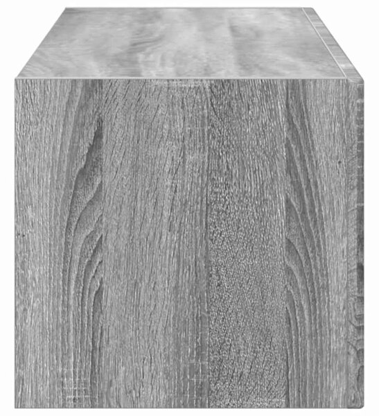 TV Fali Szekrény Szürke Sonoma 98 x 31 x 29,5 cm Faanyag