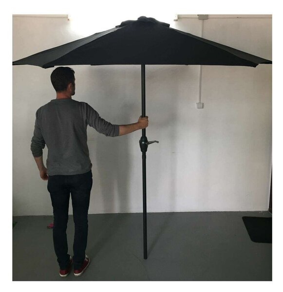 Zoe Napernyő - Antracit Szürke - 230 cm