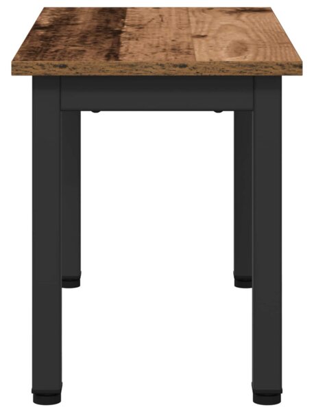 Dohányzóasztal Öreg fa 60 x 30 x 36 cm Szerelt Fa