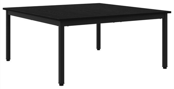 Dohányzóasztal Fekete tölgy 100 x 100 x 45 cm Faanyag