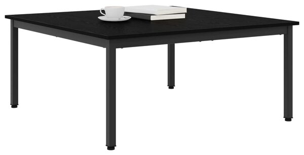 Dohányzóasztal Fekete tölgy 100 x 100 x 45 cm Faanyag