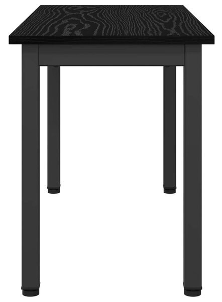 Pad Fekete tölgy 80 x 35 x 45 cm Faanyag