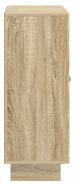 VidaXL Széf fiókkal Sonoma Tölgy 66 x 34,5 x 90 cm Szerelt Fa