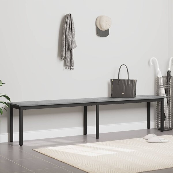 VidaXL pad Szürke Sonoma 200 x 35 x 45 cm Faanyag