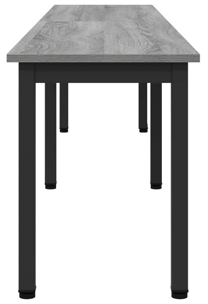VidaXL pad Szürke Sonoma 200 x 35 x 45 cm Faanyag