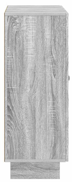 VidaXL Széf fiókkal Szürke Sonoma 66 x 34,5 x 90 cm Szerelt Fa