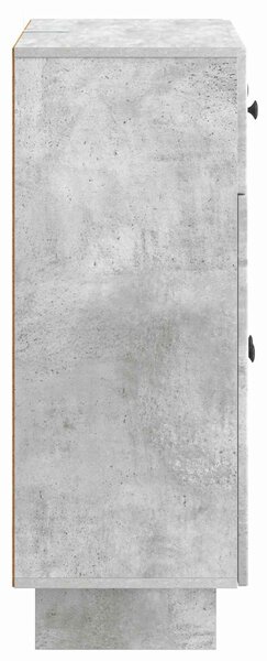 VidaXL Széf Betonszürke 66 x 34,5 x 90 cm Szerelt Fa