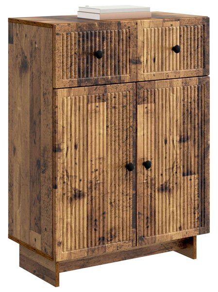VidaXL Széf Antik Fa 66 x 34,5 x 90 cm Szerelt Fa