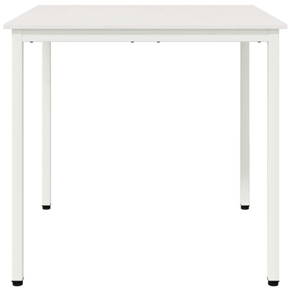 Étkezőasztal Fehér 80 x 80 x 75 cm Tömör fenyőfa