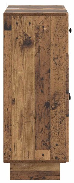 VidaXL Széf Antik Fa 66 x 34,5 x 90 cm Szerelt Fa