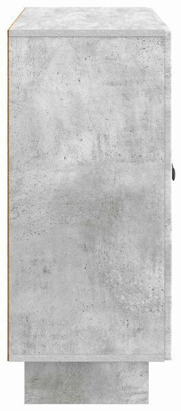 VidaXL Széf Betonszürke 89 x 34,5 x 80 cm Szerelt Fa