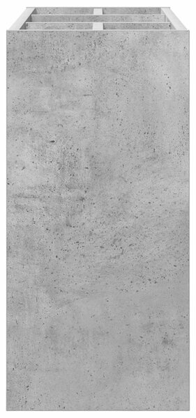 Napernyő Állvány tárolóval Beton Szürke 65 x 24 x 50 cm Faanyag