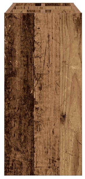 Napernyő Állvány tárolóval Öreg fa 65 x 24 x 50 cm Faanyag