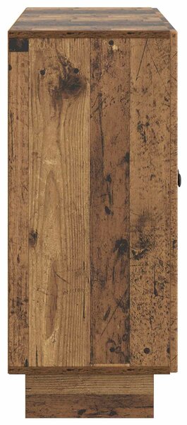VidaXL Széf Antik Fa 89 x 34,5 x 80 cm Szerelt Fa