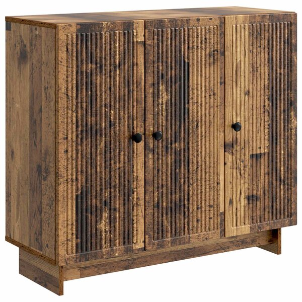 VidaXL Széf Antik Fa 89 x 34,5 x 80 cm Szerelt Fa