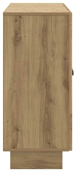 VidaXL Széf Kézműves Tölgy 89 x 34,5 x 80 cm Szerelt Fa