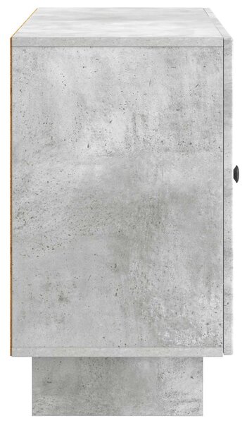 VidaXL Széf fiókkal Betonszürke 89 x 34,5 x 60 cm Szerelt Fa