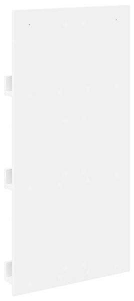 Magazin állvány polcokkal Fehér 51 x 11 x 102 cm Faanyag