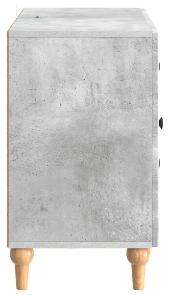 VidaXL TV szekrény fiókkal Betonszürke 89 x 34,5 x 60 cm Szerelt Fa