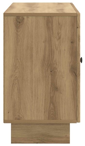 VidaXL Széf Kézműves Tölgy 89 x 34,5 x 60 cm Szerelt Fa
