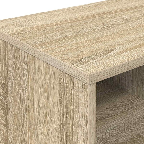 VidaXL Ágyat tartó szekrény 2 pcs Sonoma Tölgy 66 x 33 x 48 cm