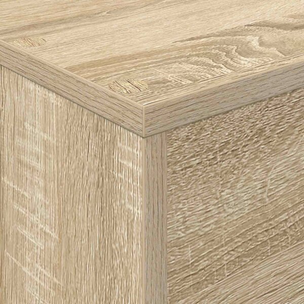 Magazin állvány polcokkal Sonoma tölgy 70 x 41 x 96 cm Faanyag