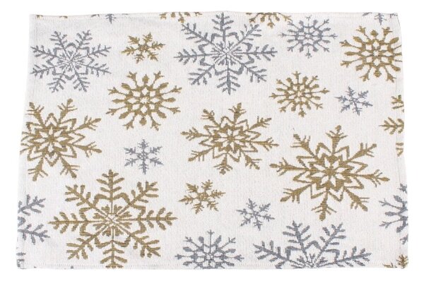 Karácsonyi mintás textil tányéralátét 33x48 cm – Dakls