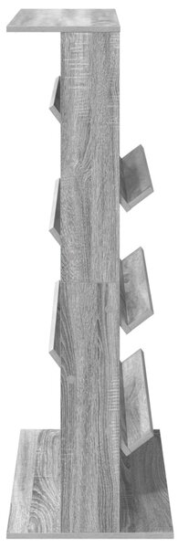 Magazin állvány Szürke Sonoma 70 x 41 x 126 cm Faanyag