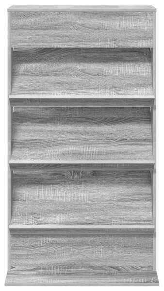 Magazin állvány Szürke Sonoma 70 x 41 x 126 cm Faanyag