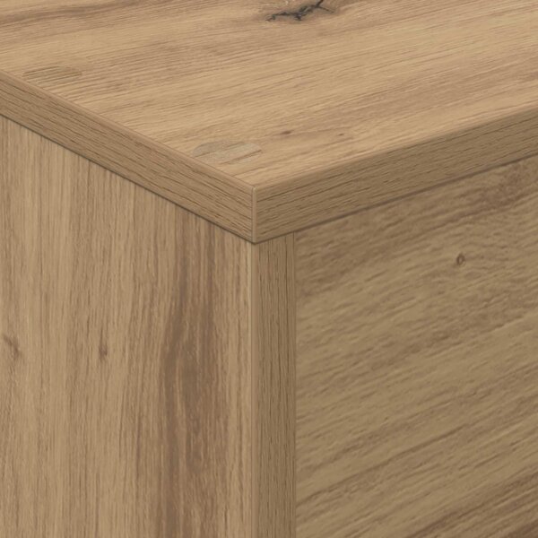 Magazin állvány polcokkal Artisan tölgy 70 x 41 x 96 cm Faanyag