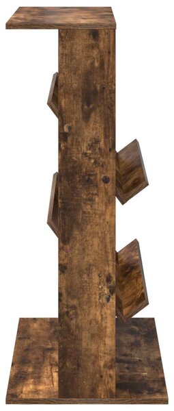 Magazin állvány Füstölt tölgy 70 x 41 x 96 cm Szerelt Fa