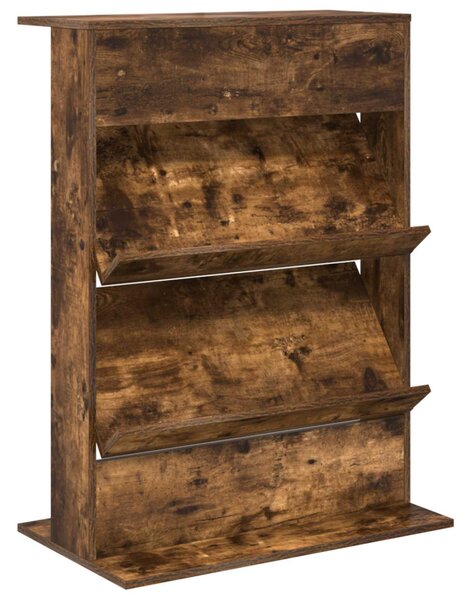 Magazin állvány Füstölt tölgy 70 x 41 x 96 cm Szerelt Fa