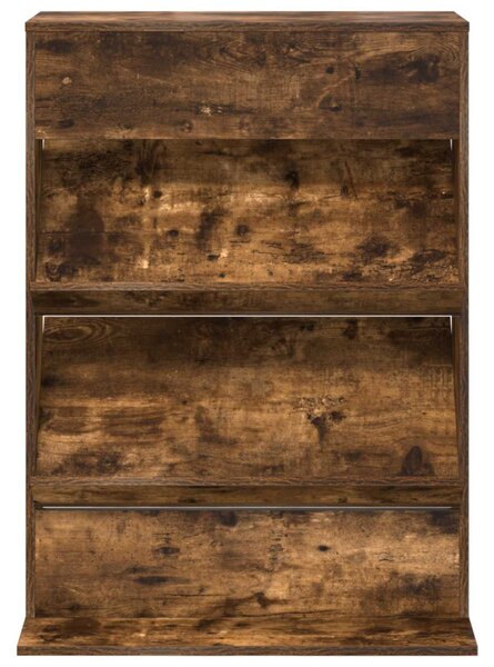 Magazin állvány Füstölt tölgy 70 x 41 x 96 cm Szerelt Fa
