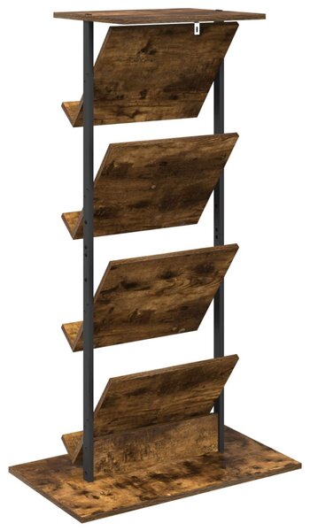 Magazin állvány Füstölt tölgy 68 x 40 x 123.5 cm Faanyag