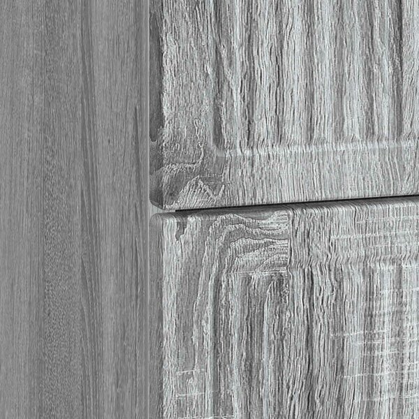 VidaXL Éjjeliszekrény fiókkal 2 pcs Szürke Sonoma 43 x 34,5 x 47,5 cm