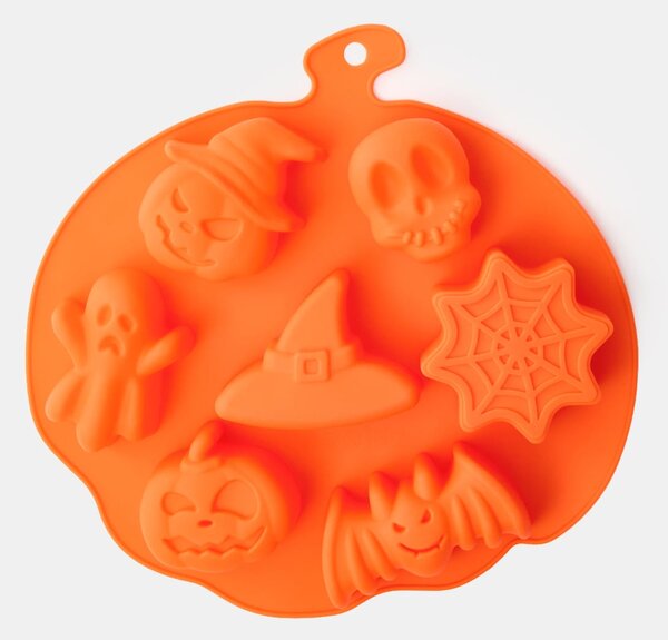 Sinsay - Szilikon sütőforma Halloween mintával - narancs