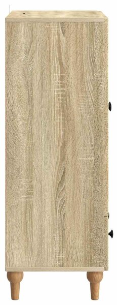 VidaXL Széf Sonoma Tölgy 66 x 34,5 x 95 cm Szerelt Fa